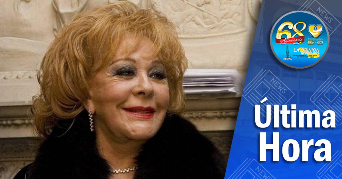 Hospitalizan a Silvia Pinal por COVID-19