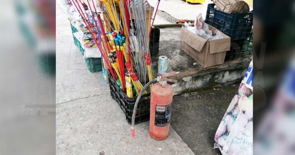 Cuidado con la pirotecnia