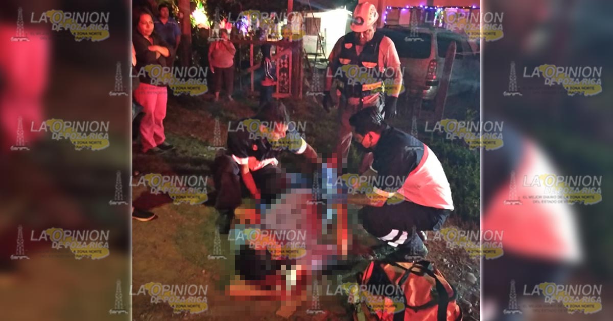 Cae de su bicicleta, se lesiona y termina en el hospital
