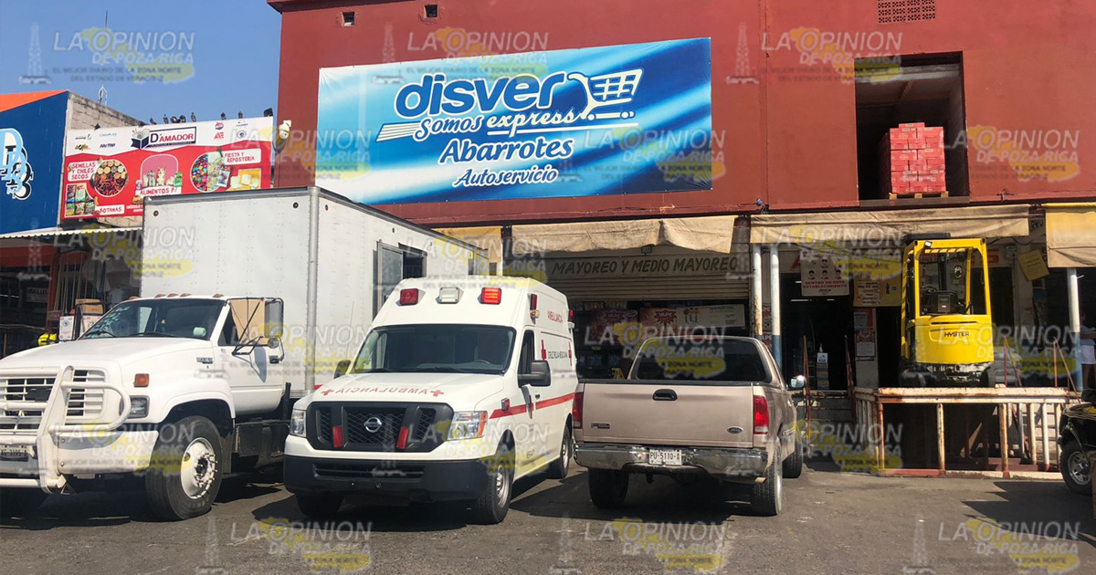 Por poco fallecen por bultos de harina