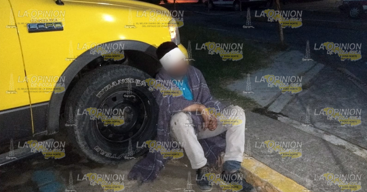 Chilango, ebrio y lesionado