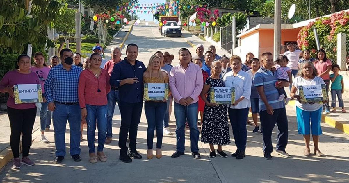 Continúa la rehabilitación de calles en Cerro de Buena Vista Continúa la rehabilitación de calles en Cerro de Buena Vista