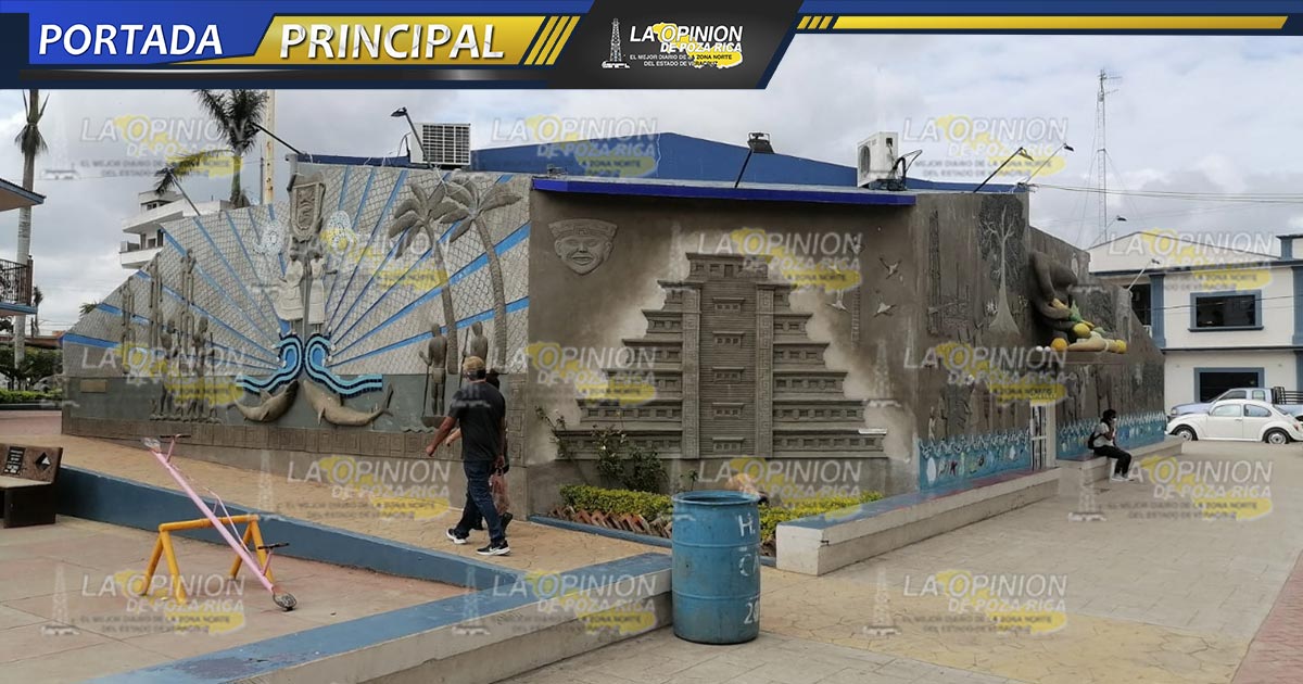 Dañan el mural en parque de Cazones