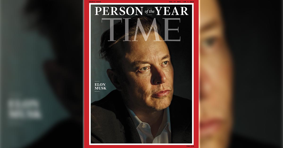 Elon Musk, persona del año de Time