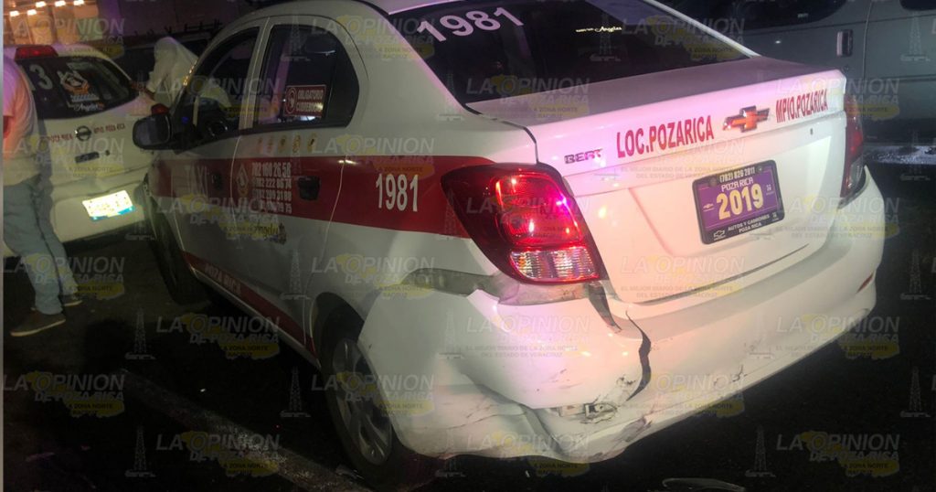 Ebrio cafre provoca carambola