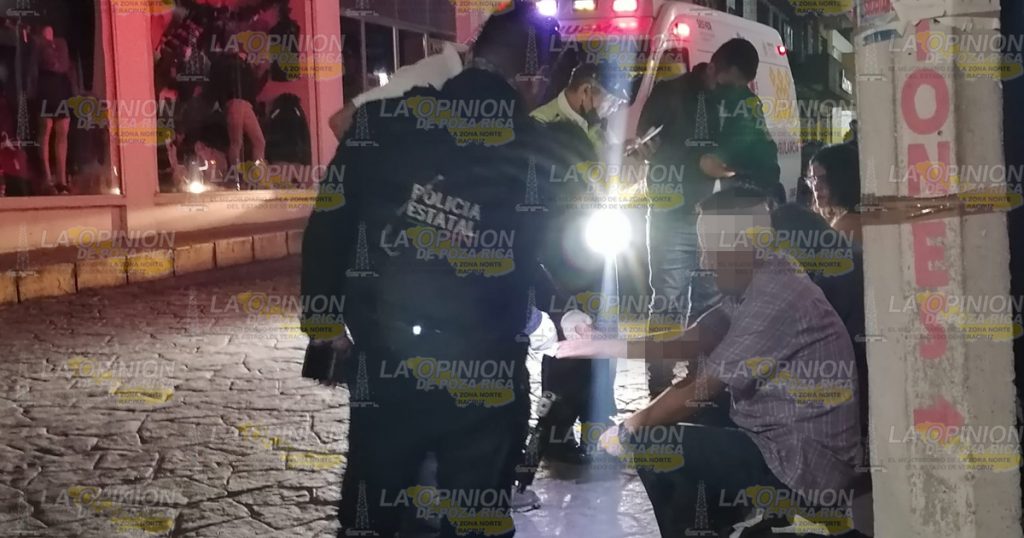Ebrio conductor provoca accidente en Papantla
