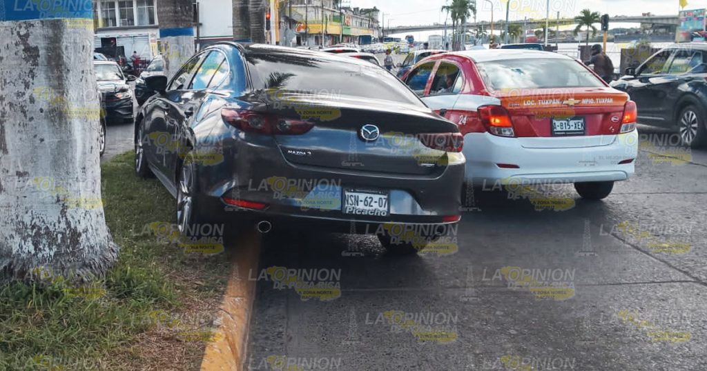 Ebrio provoca accidente