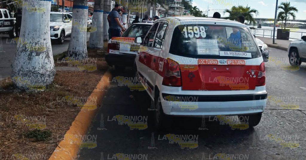 Ebrio provoca accidente