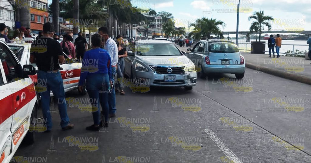 Ebrio provoca accidente