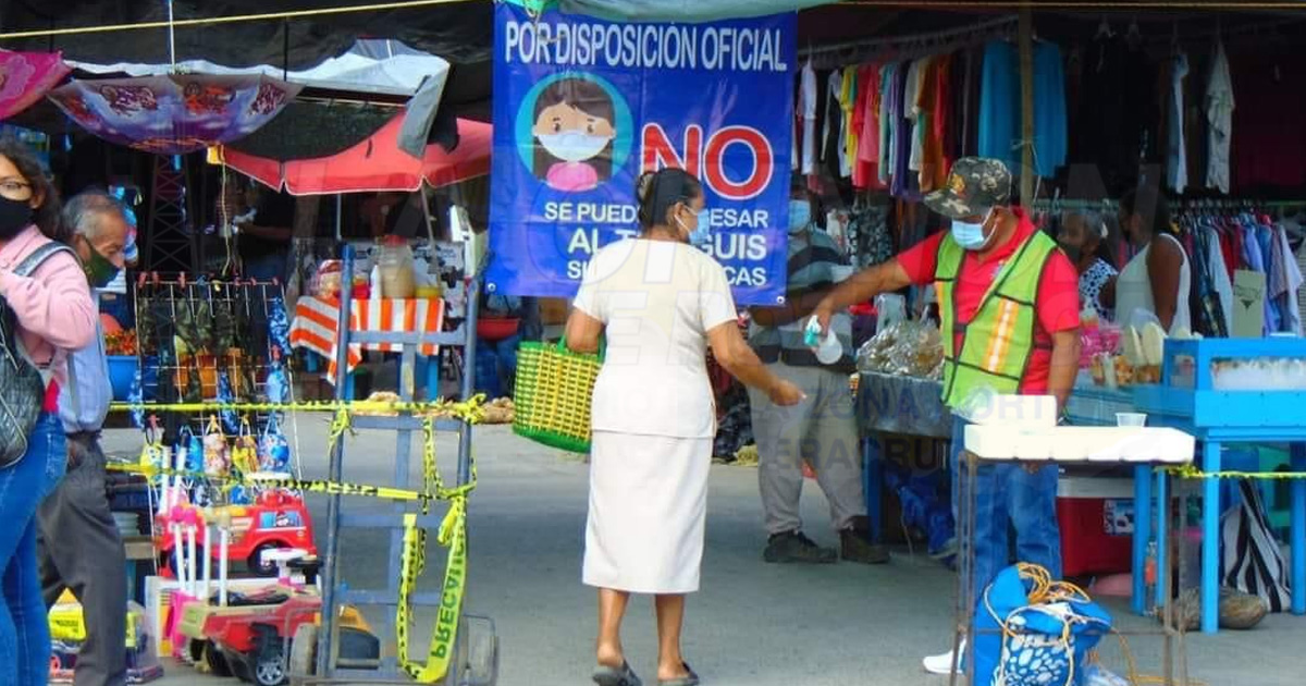 Exhortan a mantener medidas sanitarias en Castillo de Teayo