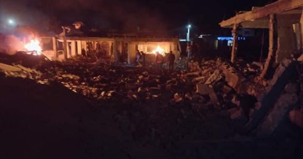 (VIDEO) Fuerte explosión de polvorín en Santiago Tenango, en General Felipe Ángeles