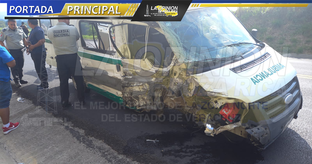 ¡Fatídico accidente!