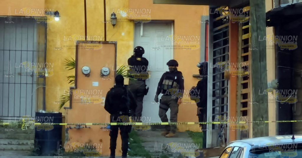 Fuerza Civil asegura una casa