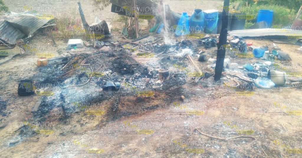 Incendio consume humilde hogar en el kilómetro seis