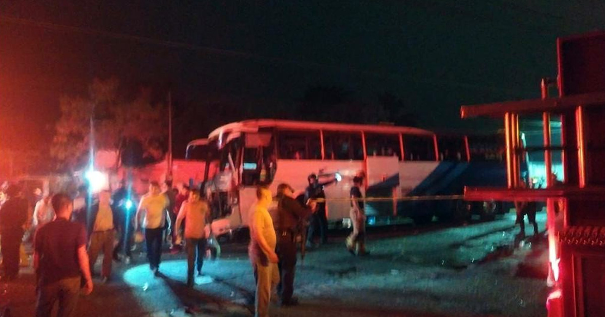 Incidente por pirotecnia en autobús en Córdoba
