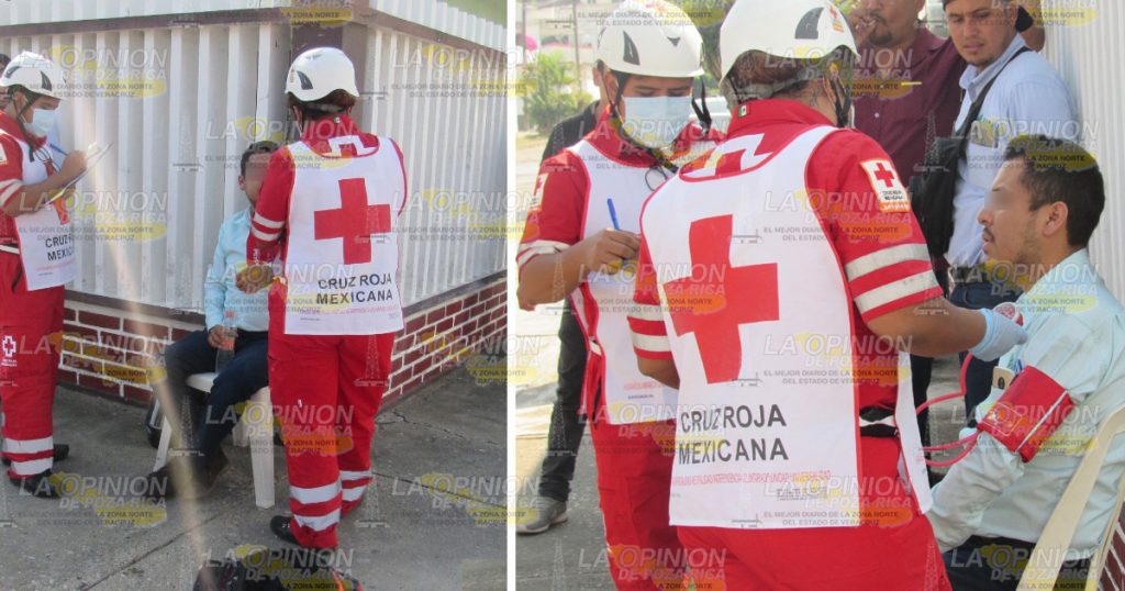 Motociclista choca y quería culpar a taxista