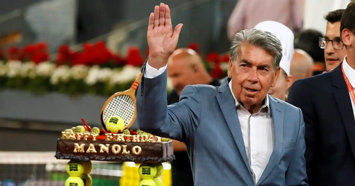 Muere el extenista Manolo Santana, a los 83 años, figura del deporte español