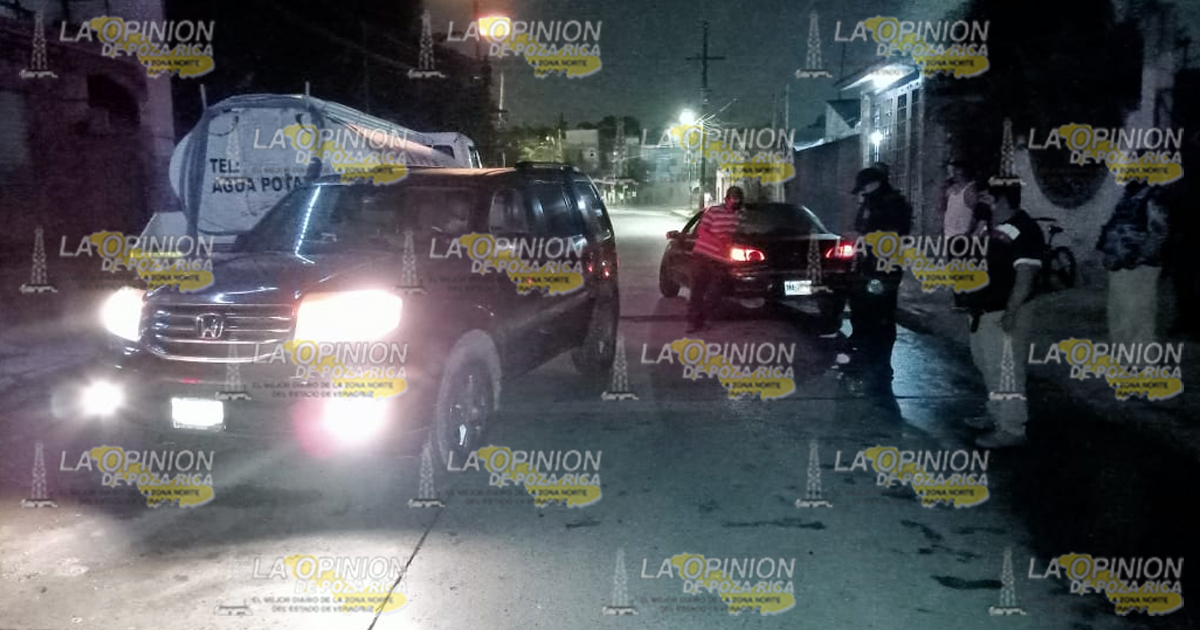 No calcula dimensiones y choca