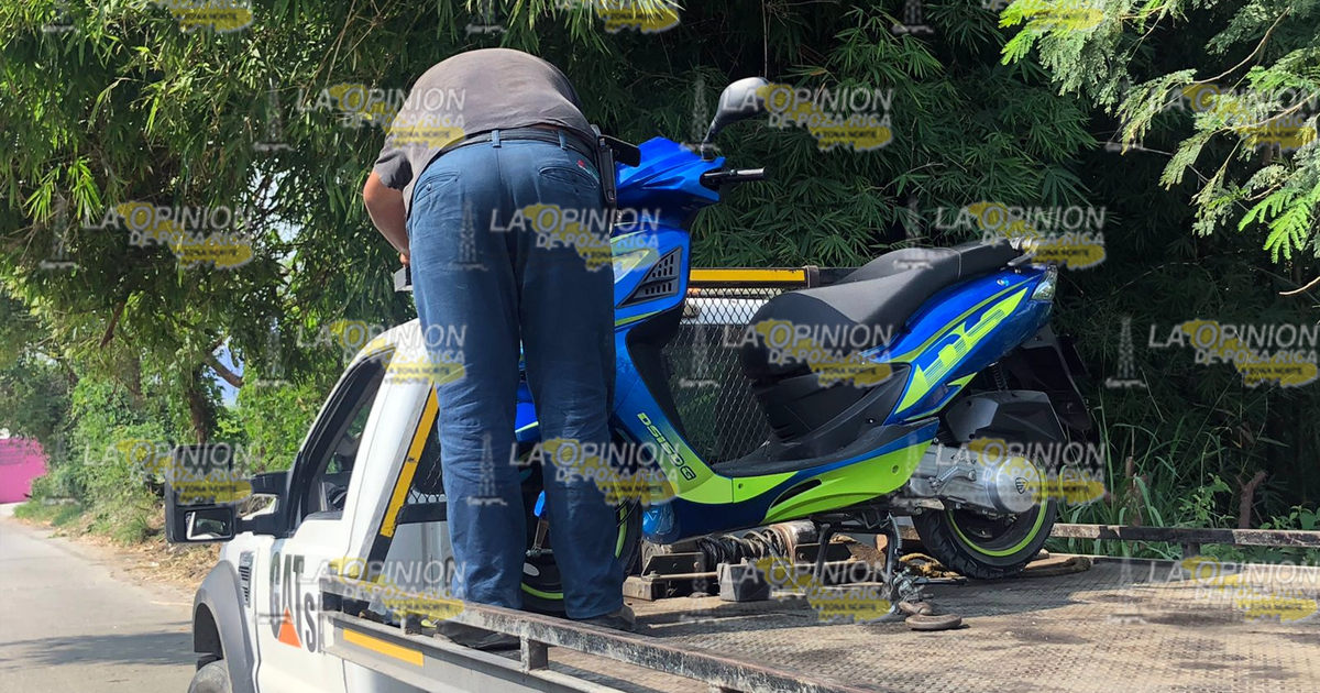 Policía Vial y Municipal instalan puesto de revisión en Poza Rica