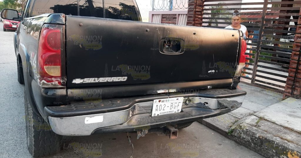 Roban camioneta recién comprada