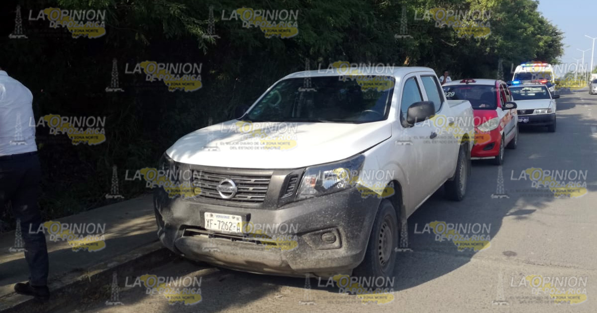 Se impacta en un taxi