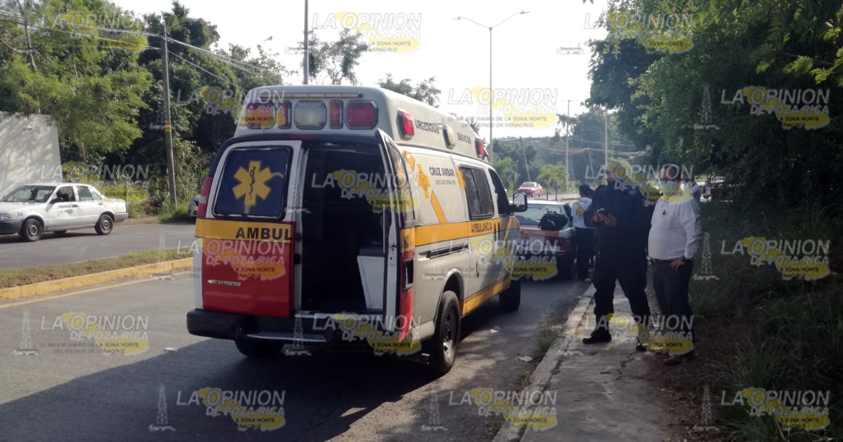 Se impacta en un taxi