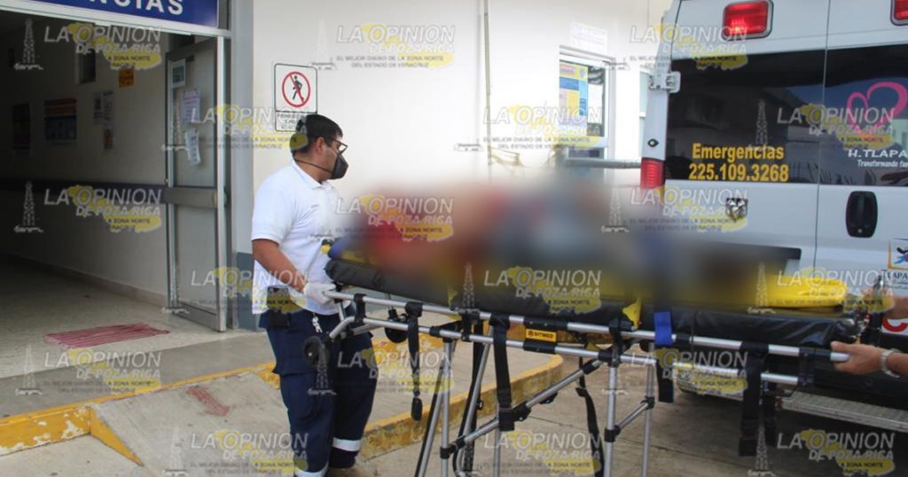 Se le acabó el camino y cayó al vacío