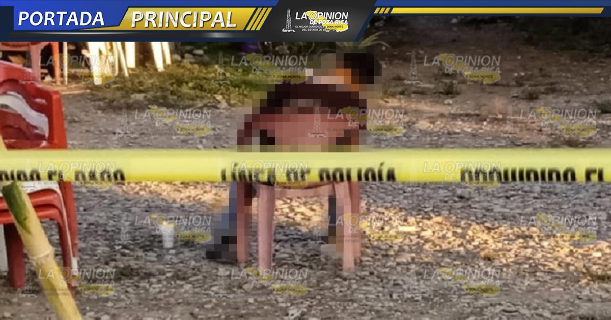 Tomó hasta morir