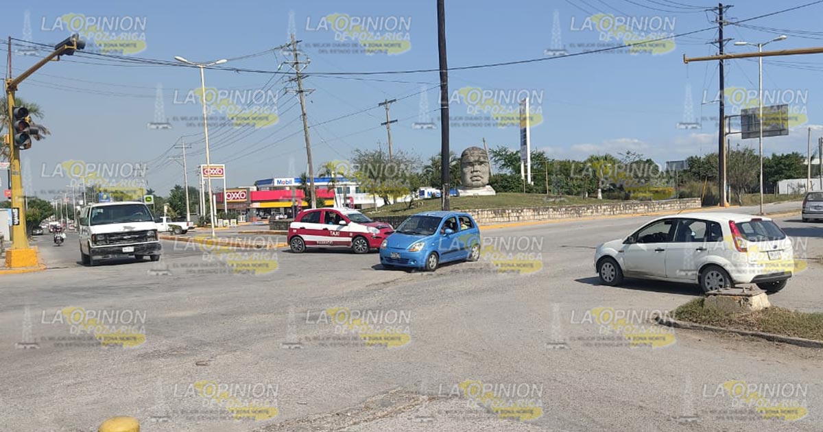 Urge atención en riesgoso crucero de Pánuco