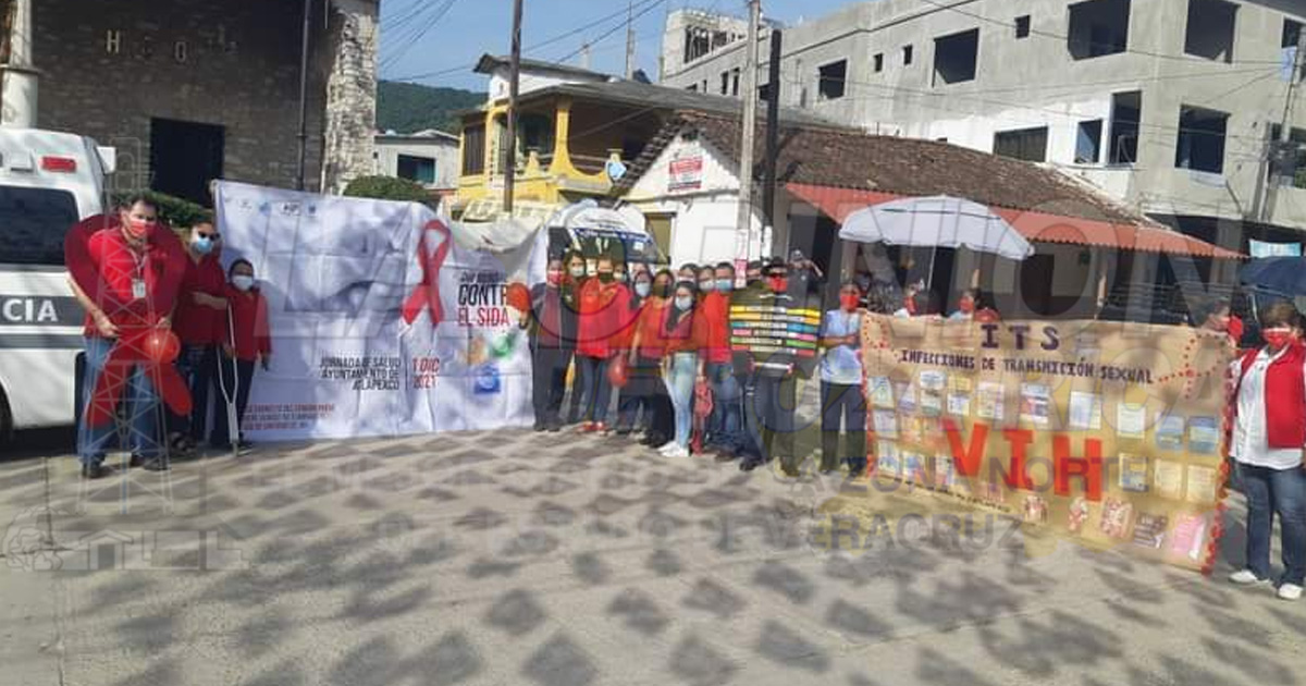 Realizan campañas de prevención del VIH-Sida