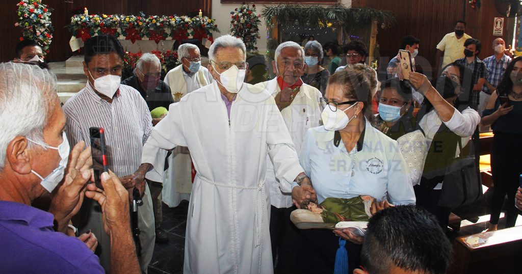Celebran 95 años de vida del padre Juan Núñez