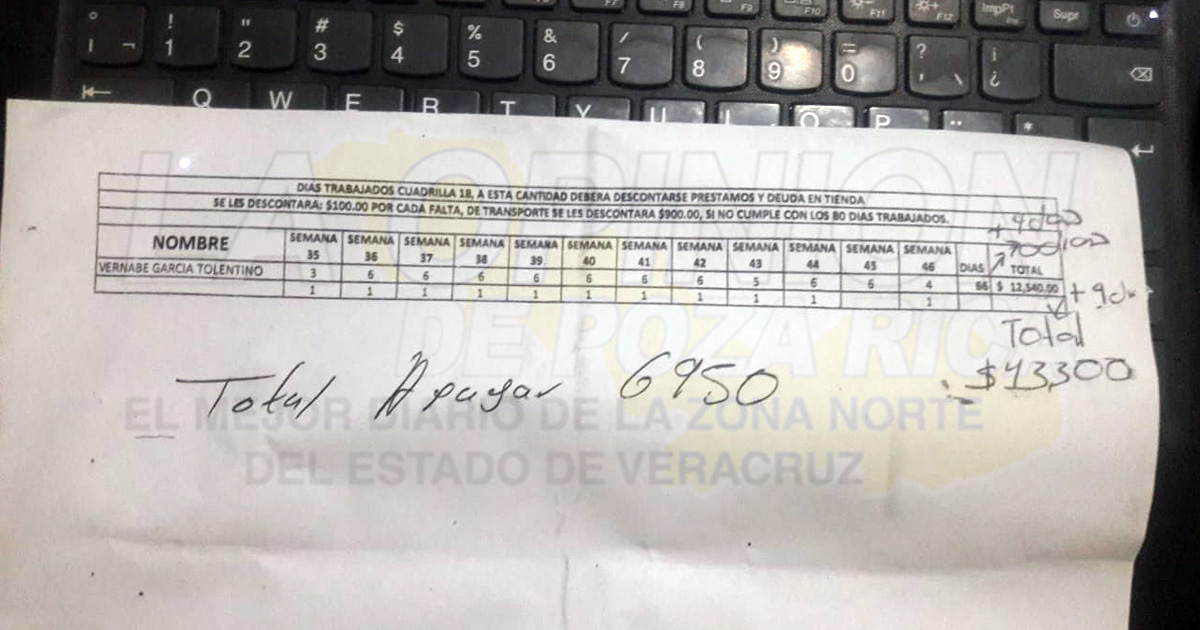 ¡Abandonan a jornalero agrícola!