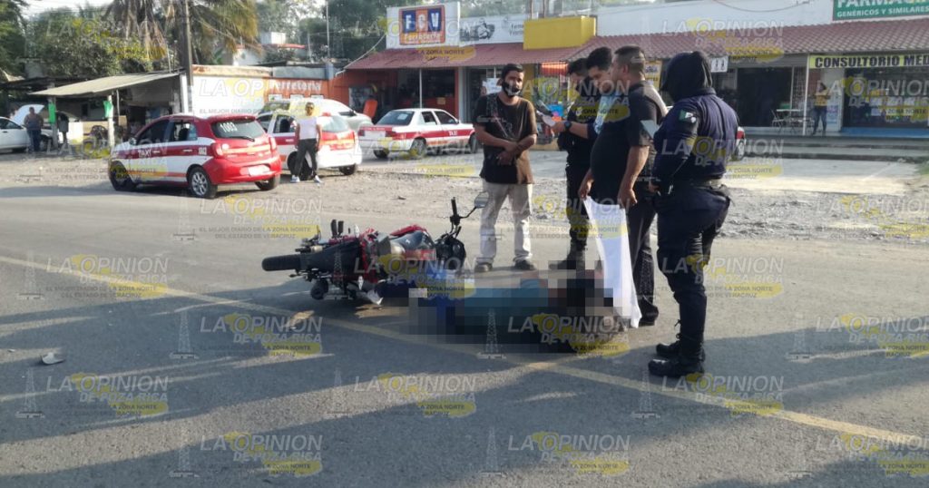 ¡Derribado por un taxista!