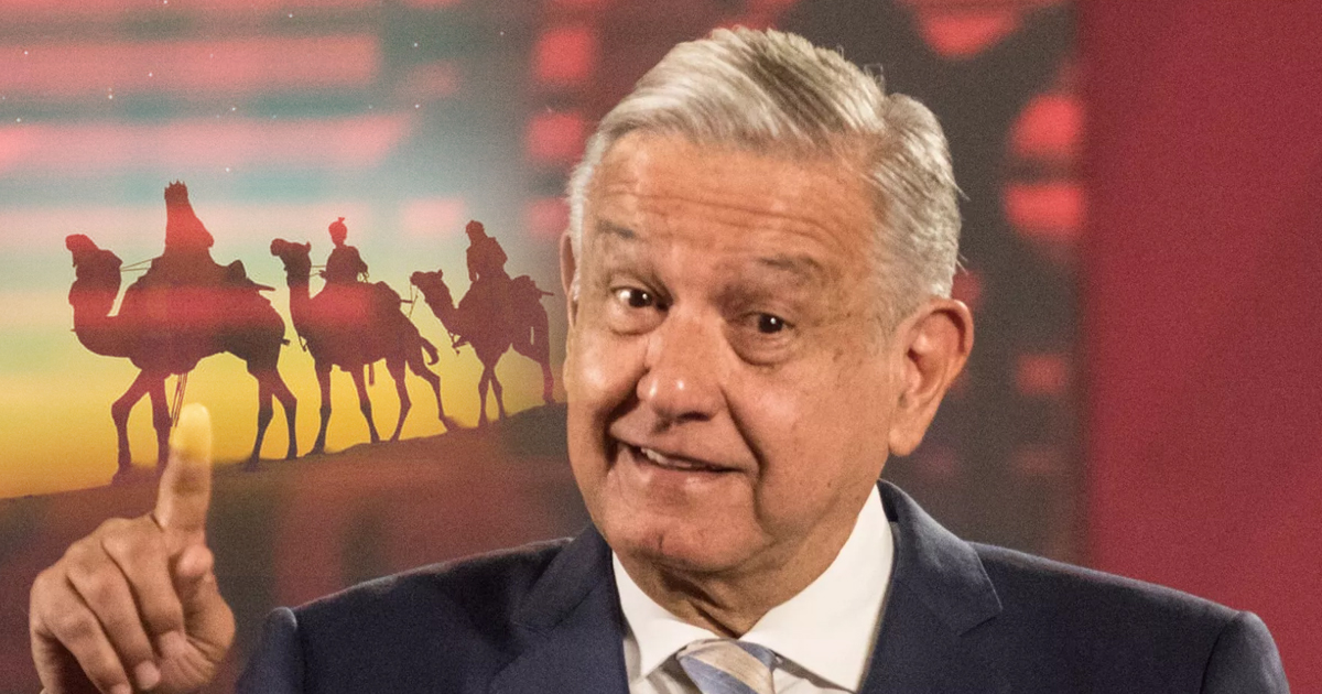 Reyes Magos ya no quieren entregar aparatos electrónicos, asegura AMLO