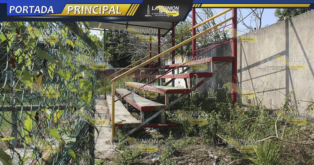 Abandonados los espacios deportivos
