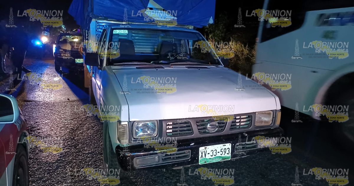 Aparatoso percance vial