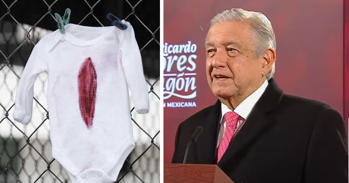 AMLO culpa al neoliberalismo por caso de bebé en Puebla