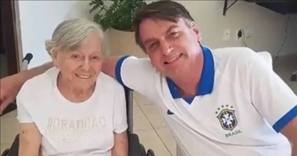 Murió a los 94 años la madre del presidente Bolsonaro