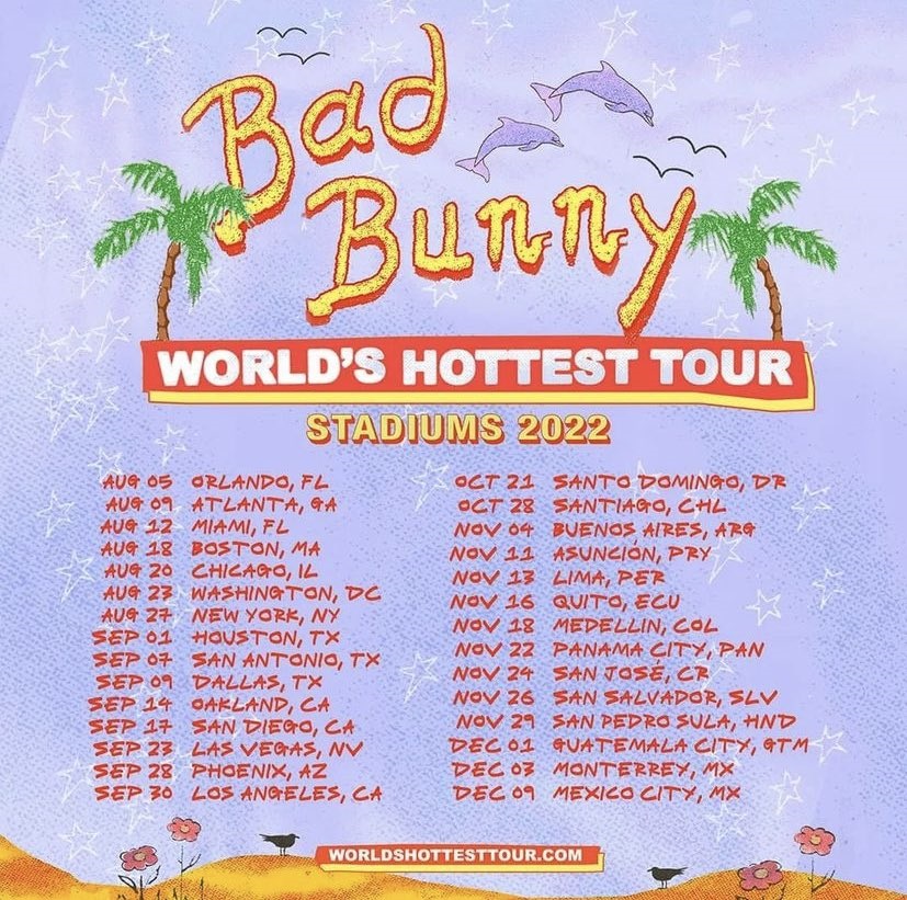 Bad Bunny cerrará tour en Estadio Azteca