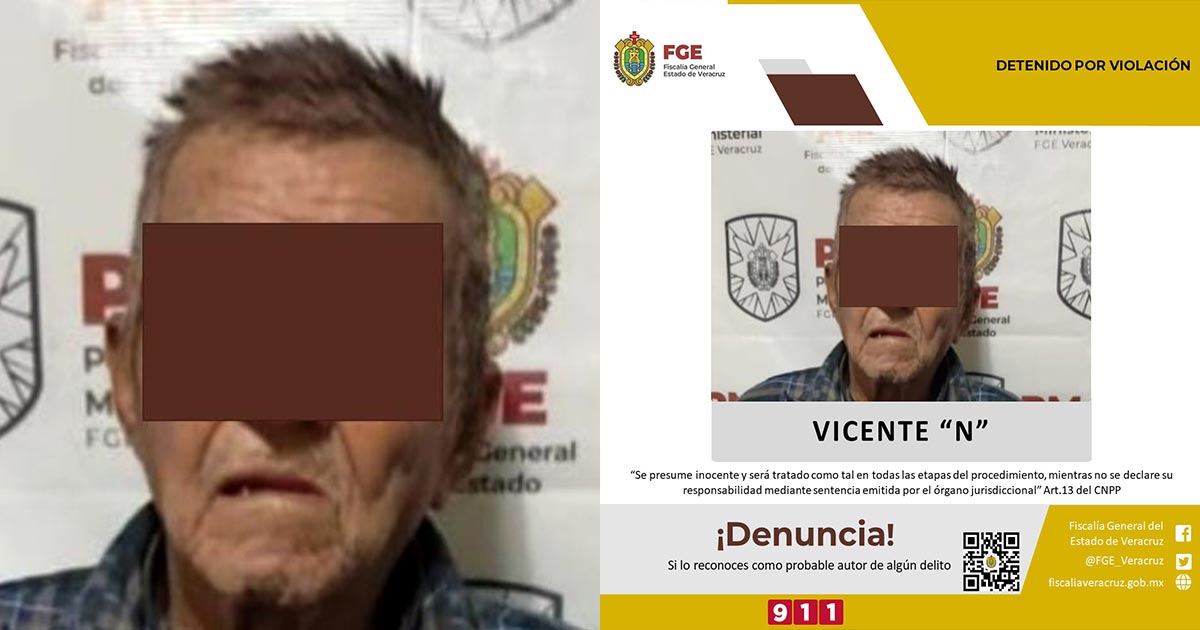 Cae por violación a una menor en Tuxpan Cae por violación a una menor en Tuxpan