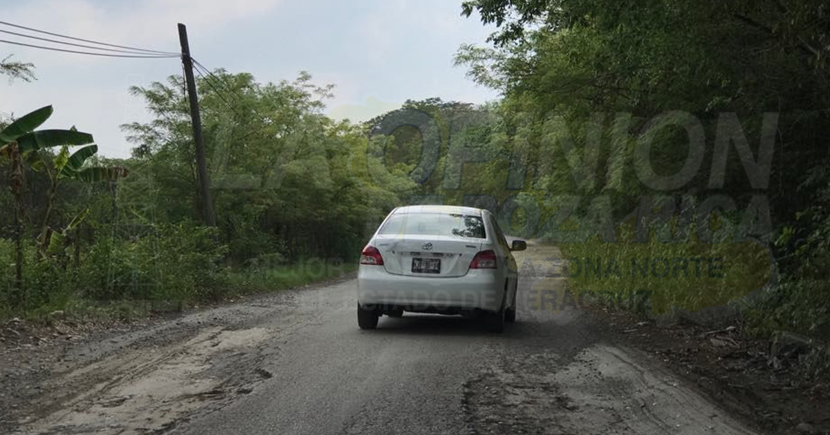 En pésimas condiciones carretera Palmar -Pital