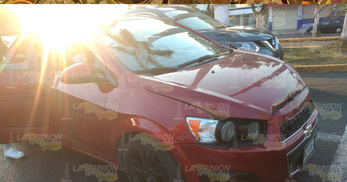 Chocan por alcance en el bulevar Adolfo Ruiz Cortines