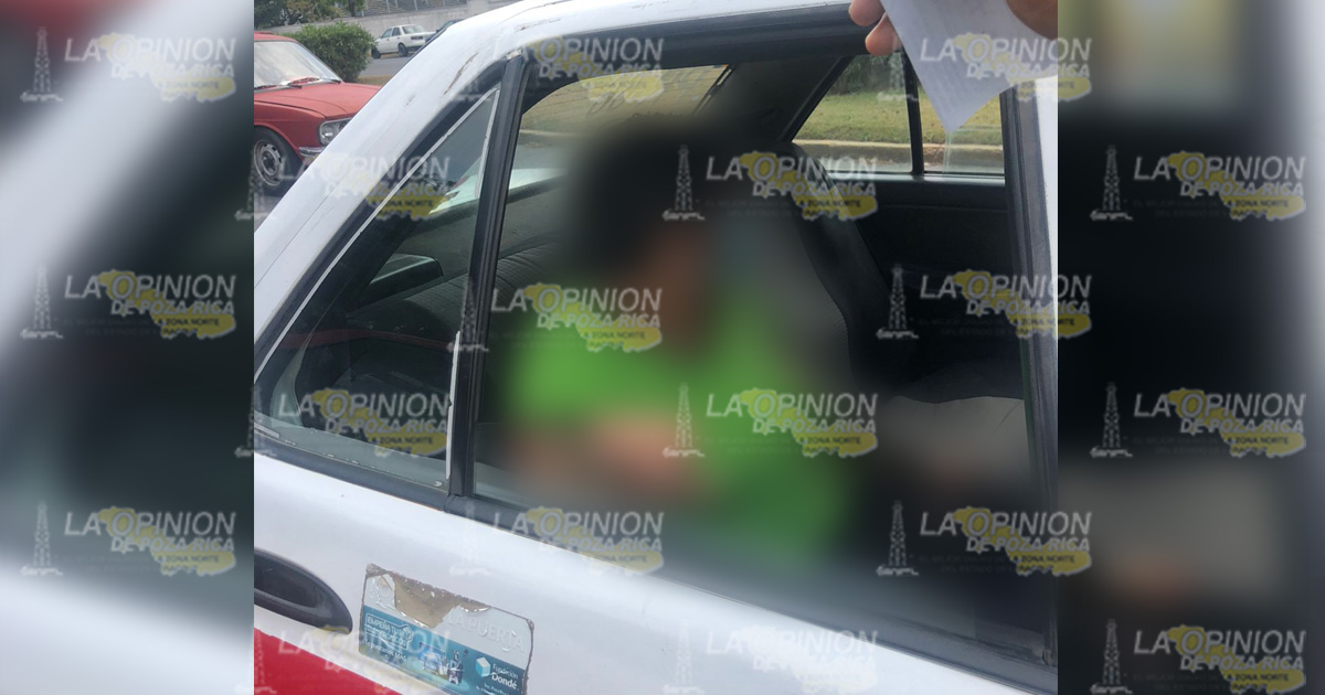 Choque de taxi contra taxi