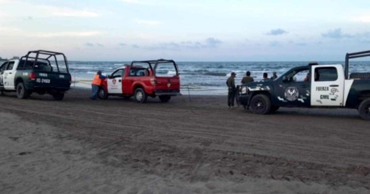 Cierran playas en Veracruz y Boca del Río por Frente Frío 23