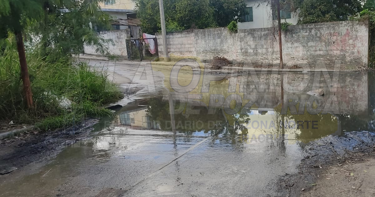 Necesaria inversión en arreglo de drenes sanitarios en Pánuco