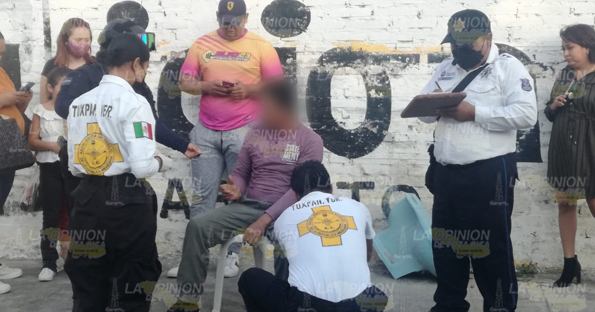 Elemento de la GN provoca accidente