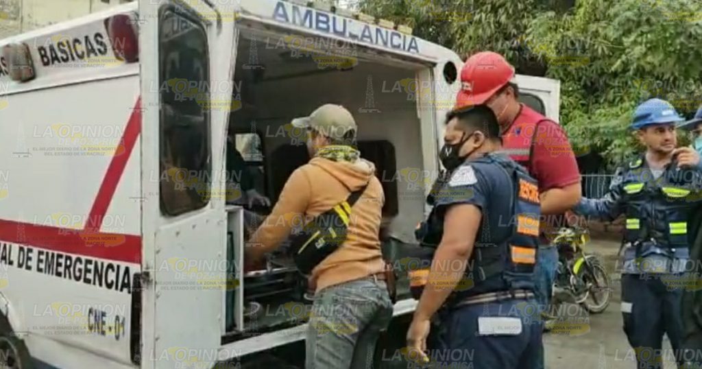 Empleado de gasera cae de altura de 3 metros en Cerro Azul