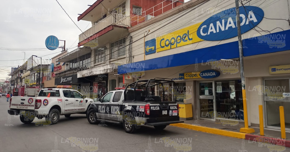 Humareda alarmó a todos en pleno centro
