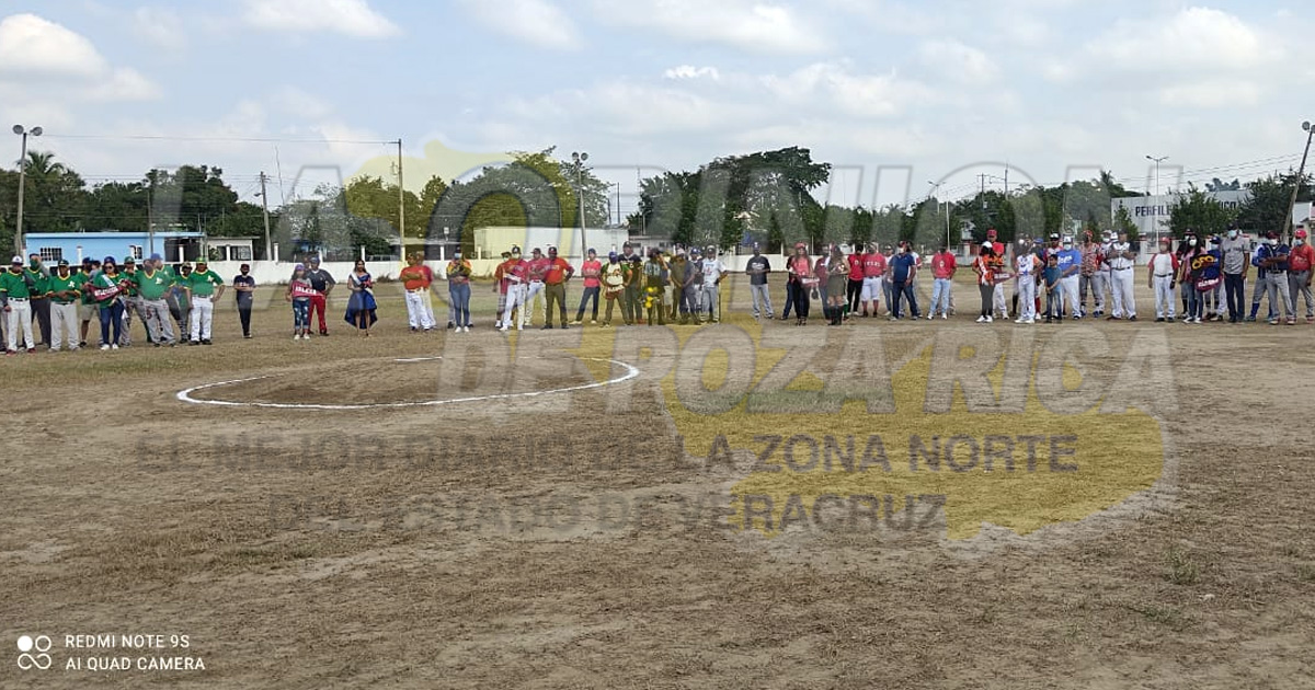 Impulsan primer torneo de béisbol en Pánuco