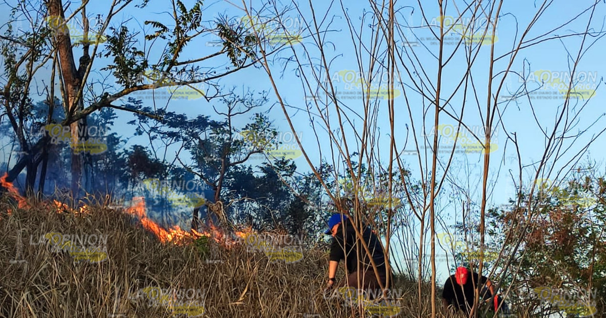 Incendio de pastizal se sale de control